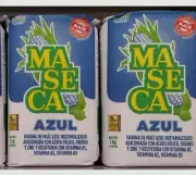 4X MASECA AZUL HARINA / BLUE CORN FLOUR - 4 BOLSAS 1 KILO c/u - ENVIO GRATIS