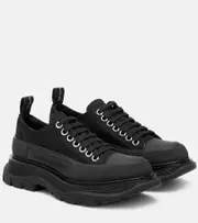 [McQueen] McQueen Tread Slick canvas sneakers AU 8 black