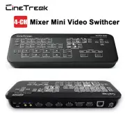 CineTreak Mixer Mini 4-CH HDMI HD Multi-format Video Swithcer for Live Streaming
