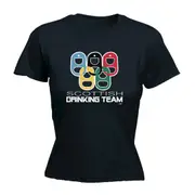 Alcohol Scottish Drinking Team Rings - Funny Novelty Womens T-Shirt T Shirt Tshirt