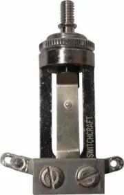 SWITCHCRAFT LONG STRAIGHT 3 WAY TOGGLE SWITCH PICKUP SELECTOR FOR GIBSON EPI
