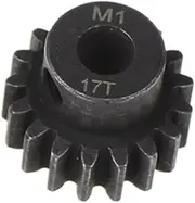 Gears Pinion Gear Set, Pinion Gear 1 Module 11T 13T 15T 17T 19 Teeth Pinion Motor Gear 1M 17 Teeth 5mm Inner Hole Step Spur Gear 5mm Shaft Motor Gear bore Shaft(15T)