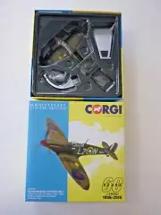Corgi , Supermarine Spitfire Mk.1, Sqn. Leader Rupert Leigh, 1:72, Diecast, New