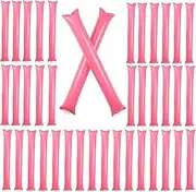 Inflatable Noise Makers - 40 Pieces Cheerleadings Sticks Cheer Up Toys,Wear-Resistant Party Cheering Stick Noise Makers Party Favors Portable Cheer Clapper