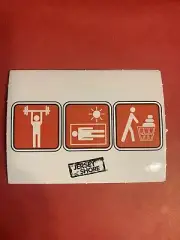 Brand New 2011 Jersey Shore Bulk Vending Sticker #12 of 12