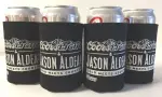 Coors Light Jason Aldean Beer Can / Bottle Koozie Cooler - Four (4) - New & F/S