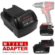 Adaptor for Makita 18V Battery Convert to Milwaukee 18V Tool Adapter Converter