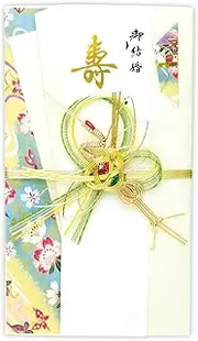 Sasagawa 27-5516 Celebration Bag, Gold Seal Taka Seal, Japanese Style, Printer-Compatible Notebook, Kinju, Marriage Celebration, Plain, 1 Piece