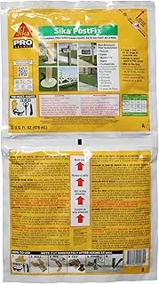 Sika Postfix Fence Post Mix, Mix-in-The-Bag Expanding Foam for Supporting Non-Structural Posts, Fence, Mailbox, and Sign Posts