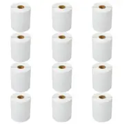12Rolls 4x6 Direct Thermal 250 Labels For Zebra Eltron 2844 ZP450 ZP500 ZP505