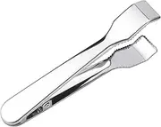 Stainless Steel Ice Tongs, Silver, 6.7 Inches, Modern Design, Food Serving Tongs, Perfect for Ice Bucket, Sugar Cubes, Bar & Kitchen