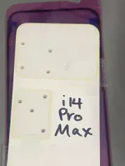 LOT OF x5 OEM REWORK KITS for Apple iPhone 14 Pro Max -Screws & Display Adhesive