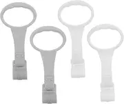 Milisten 2Pairs Crib Pull Up Rings Portable Standing for Walking Exercise Soft Rounded Edges for Safe Use Learning Tools for Confidence Building