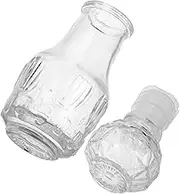 QUMIIRITY Refillable Vintage Perfume Bottle Miniature Glass Vase Photo Prop Tabletop Decor Small Bottle