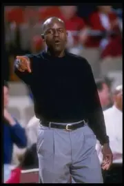Johnny Brown Fresno State Bulldogs looks on the UNLV Rebels at Sel- Old Photo