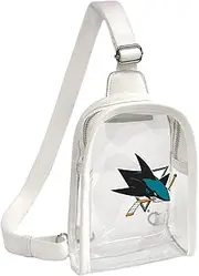 Littlearth Clear Mini Sling San Jose Sharks
