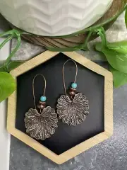 2” Copper-tone Bohemian Drop Dangle Earring Set New Free Ship B4764