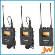 Saramonic UWMIC9AU Kit2 (TX9 TX9 RX9) UHF Wireless Lavalier Microphone System