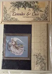 Angel of Summer cross stitch pattern UNOPEN Lavender & Lace