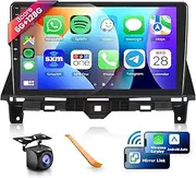 8 CORE 6+128G Radio for Honda Accord 2008-2013 Car Stereo Wireless CarPlay/Android Auto 10.1 inch IPS Touch Screen Head Unit Android 13 GPS WiFi Bluetooth 32-Band DSP SWC HD Camera
