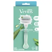 Gillette Venus Comfortglide Sensitive 3-Blade Razor Handle +2 Refills