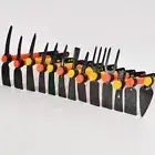 Hand Soil Garden Cultivator Tool Small 3 Prong Hoe Pick Axe Rake Plow Weeding