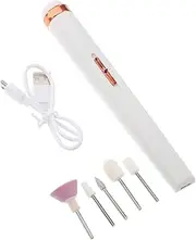 Beaupretty 1 set Electric Nail Drill Portable Nail Care Tool for Manicure Removes Dead Skin Drill Bits with Speed for Home Salon Use