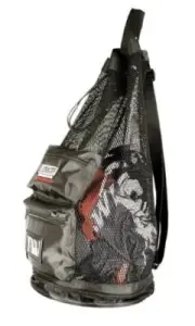 Brute Large Nylon Mesh Bag - Black