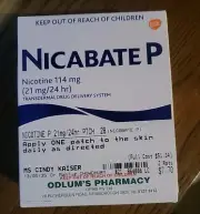 Nicabate P 28 Patches (21 mg/24 hr) FREE SHIPPING