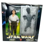 Star Wars Action Collection Han Solo as Prisoner & Carbonite Block NIB