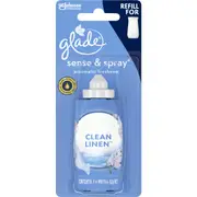 Glade Sense & Spray Air Freshener Refill Clean Linen 12g