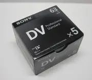5 Sony Pro ZR50MC ZR Mini DV camcorder video tape for Canon ZR400 ZR45MC ZR500