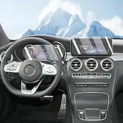 LQUNGE Screen Protector console Navigation LCD screene TPU film Scratch，For Mercedes Benz W205 Class-C 2019-2021