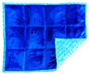 Weighted Lap Pad For Kids Weighted Sensory Lap Blanket | True Blue | 5 lbs