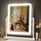 Makeup Vanity Mirror with Lights 15.2" Large LED Lighted Mirror, Hollywood