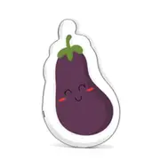 Kitchen Baking Tool,Eggplant Design Mold for Cookies and Cakes Crafting Silver