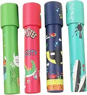 QUMIIRITY 4Pcs Kaleidoscopes for Retro Scientific Plaything Portable Kaleidoscope for Educational Fun and Visual Exploration Random Style