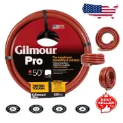 Pro 3/4" x 50' Heavy Duty Garden Hose - Kink Resistant & Durable Performance