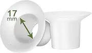 liangzhi Flange Inserts 17mm for Medela and Spectra 24mm Breast Shields. Use with Medela Freestyle, Harmony and Sonata to Reduce 24mm Nipple Tunnel Down to 17mm; Also Fits Freemie 25mm Cups; 2pc/Each