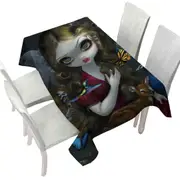 Maiden Fauna the Goddess of Animals Tablecloth