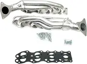 JBA 2012SJS 1-5/8" Shorty Stainless Steel Silver Ceramic Exhaust Header for Toyota Tundra 5.7L 07-10
