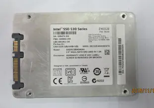 Intel英特爾 530 240G 固態硬盤 SSD MLC SSDSC2BW240A4 議價