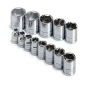 Professional Tools 4613 13-Piece 3/8 in. Drive 6-Point Standard Socket Set - ...