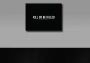 Kill or be killed Canvas print Motivation inspiration wolf quote hunt sucess