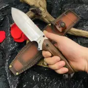 Fixed Blade Hunting Knife Camping Tactical Outdoor Survival Combat Knives
