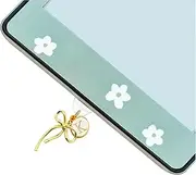 MORWLAT Butterfly Letters Dust Plug Charm Compatible with Kindle Paperwhite 2025 Released,Type C/USB C Dust Plug