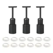 15pcs E14 Socket Ring Removal Tool T Type with Lamp Shade Socket Rings