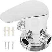 G1/2in Three Way Mixing Valve Water Temperature Control Switch Valve for Home Bathroom Handheld Shower Sprayer