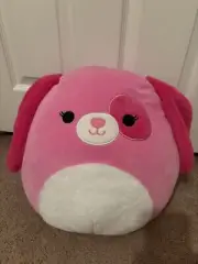 Squishmallows Sager 14” the Pink Dog First to Market NWT