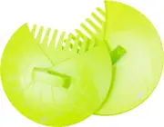 Gardenised Pair of Leaf Scoops, Hand Rakes for Lawn and Garden Cleanup (Qi003286